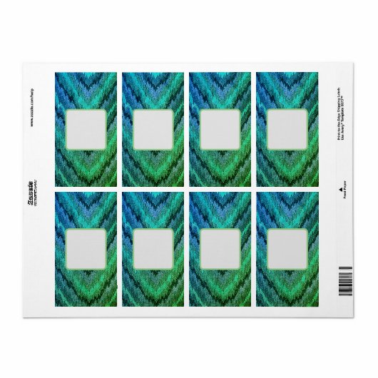 HET VERSCHEPEN ADRESETIKETTEN ART&DESIGN ETIKET (Full Sheet)