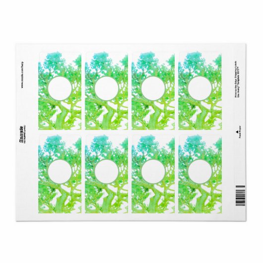 HET VERSCHEPEN ADRESETIKETTEN ART&DESIGN ETIKET (Full Sheet)