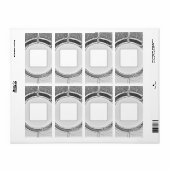 HET VERSCHEPEN ADRESETIKETTEN ART&DESIGN ETIKET (Full Sheet)