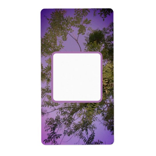 Het verschepen Adresetiketten koel eco stijlontwer Etiket (Voorkant)