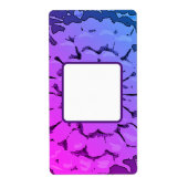 Het verschepen Adresetiketten KUNST EN ONTWERPSTIJ Etiket (Voorkant)