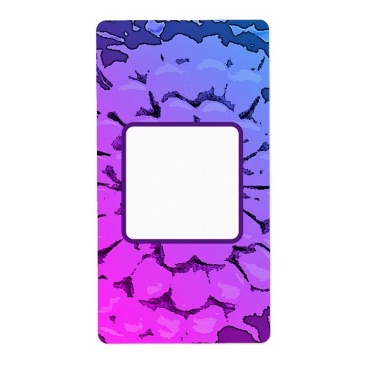 Het verschepen Adresetiketten KUNST EN ONTWERPSTIJ Etiket (Voorkant)