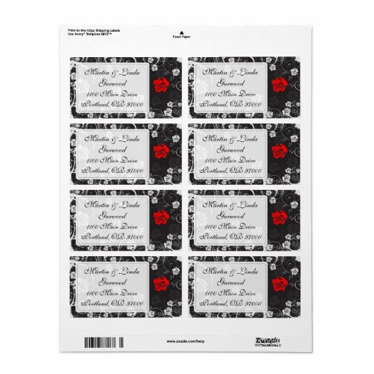 Het Verschepende Etiket van de schemer (Licht) (Full Sheet)