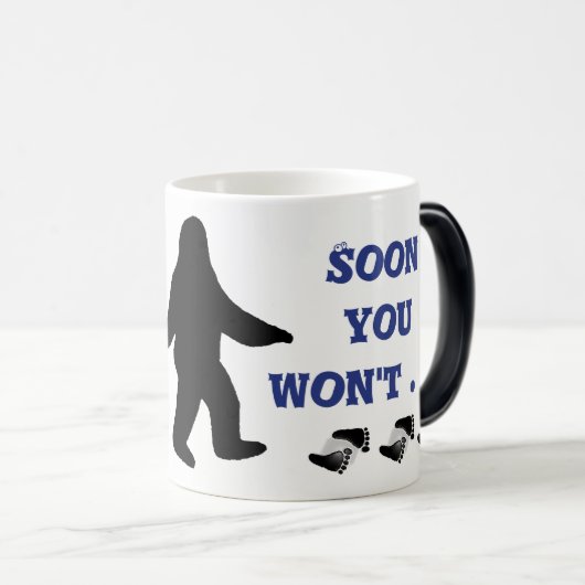 Het verschijnen en het Verdwijnen Mok van de Bigfo (Voorkant rechts)