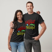 Het verschil in bewustzijn van autisme is mooi t-shirt (Unisex)