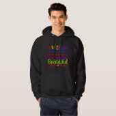 Het verschil is dat autisme bewust is hoodie (Voorkant volledig)