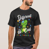 Het verschil is dat dinosaur Trex P. T-shirt (Voorkant)