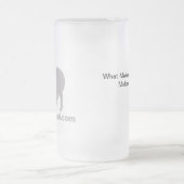 Het verschil is de Mok van kool bier (Center)