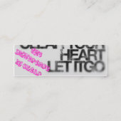 Het verschil is Duidelijke Visitekaartjes (Achterkant)