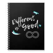 Het verschil is goed ontwerp notitieboek (Voorkant)