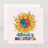 Het verschil is mooie autisme (Voorkant / Achterkant)