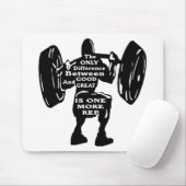 Het verschil tussen goed en geweldig is nog een ke muismat (Met muis)