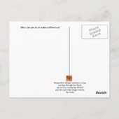 Het verschil van één, Starfish verhaal. Briefkaart (Achterkant)