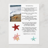 Het verschil van één, Starfish verhaal. Briefkaart (Voorkant)