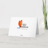 Het verschillende Wenskaart van de Liefde van Feestdagen Kaart (Achterkant)