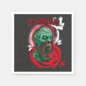 Het verschrikkelijke monster servet (Voorkant)