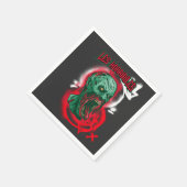 Het verschrikkelijke monster servet (Hoek)