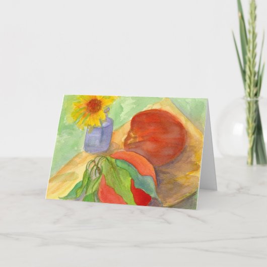 Het Verse Fruit Daisy Flower Happy Birthday van Kaart (Voorkant)