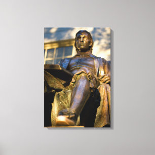 Het verslag-John Harvard Canvas Afdruk
