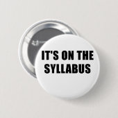 Het verslag over Syllabus Ronde Button 5,7 Cm (Voorkant /achterkant)