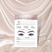 Het Verslag van de Cliënt van het streepje voegt L Visitekaartje