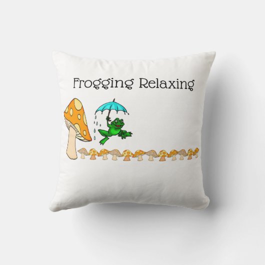 Het Versoepelen van het Sierkussen van de Paddenst (Achterkant)