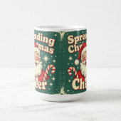 Het verspreiden van kerst cheer koffiemok (Center)
