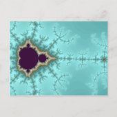 Het verspreidt zich - Fractal Briefkaart (Voorkant)