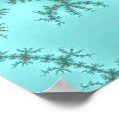 Het verspreidt zich - Fractal Poster (Hoek)