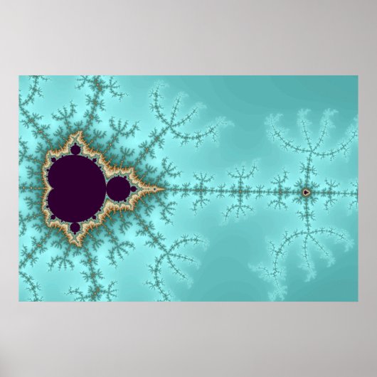 Het verspreidt zich - Fractal Poster (Voorkant)