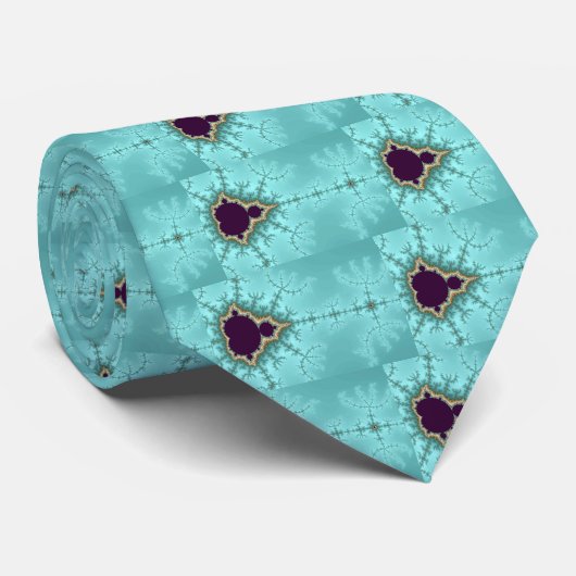 Het verspreidt zich - Fractal Stropdas (Opgerold)