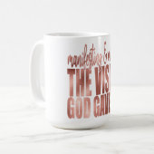 "Het versterken van uw dagelijkse reis Sip, Sip Koffiemok (Voorkant links)