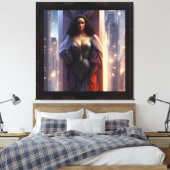 Het verstrijken van een tijdperk door Xzendor7 Canvas Afdruk (Insitu (Slaapkamer))