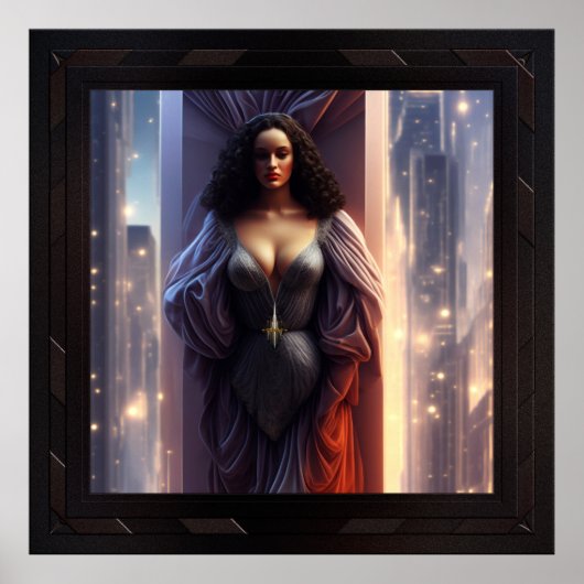 Het verstrijken van een tijdperk door Xzendor7 Poster (Voorkant)