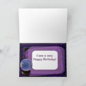 Het Vertellen van het fortuin Kaart - Verjaardag (Binnen)