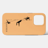 Het verticale levensritme - Rockklimdesign Case-Mate iPhone Case (Achterkant (horizontaal))