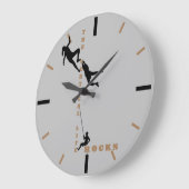 Het verticale levensritme - Rockklimdesign Grote Klok (Hoek)