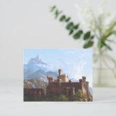 Het vertrek door Thomas Cole Briefkaart (Staand voorkant)