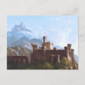 Het vertrek door Thomas Cole Briefkaart (Voorkant)