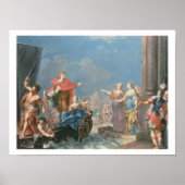 Het vertrek van Aeneas Poster (Voorkant)