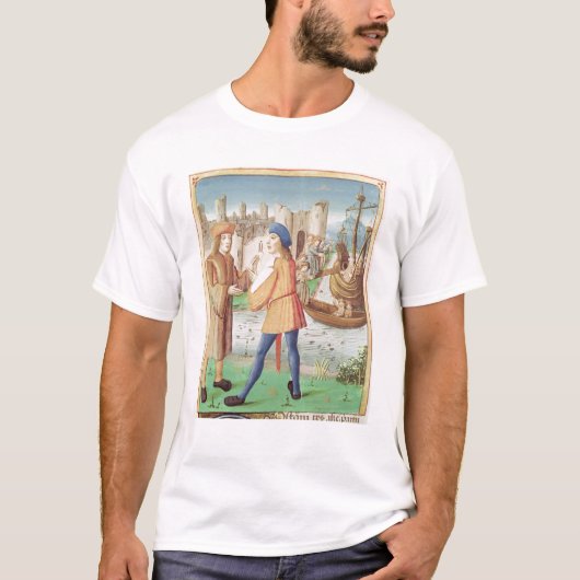 Het vertrek van Aeneas T-shirt (Voorkant)