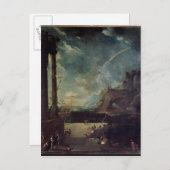 Het vertrek van Aeneas van Carthage Briefkaart (Voorkant / Achterkant)