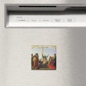 Het vertrek van de apostelen, 1845 magneet (Insitu (Vaatwasser))