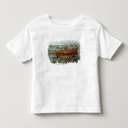 Het vertrek van de "Bucentaur" Kinder Shirts (Voorkant)
