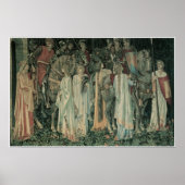 Het vertrek van de nachten poster (Voorkant)