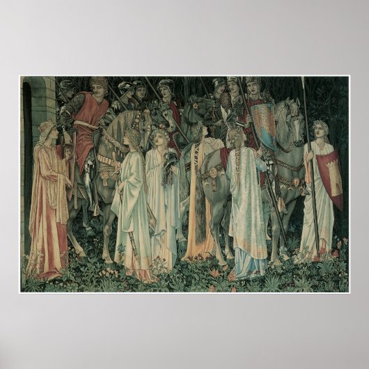 Het vertrek van de nachten poster (Voorkant)