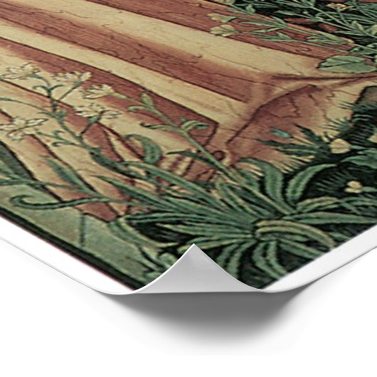 Het vertrek van de nachten poster (Hoek)