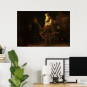 Het vertrek van de Shemanite Wife Poster (Thuiskantoor)