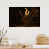 Het vertrek van de Shemanite Wife Poster (Keuken)