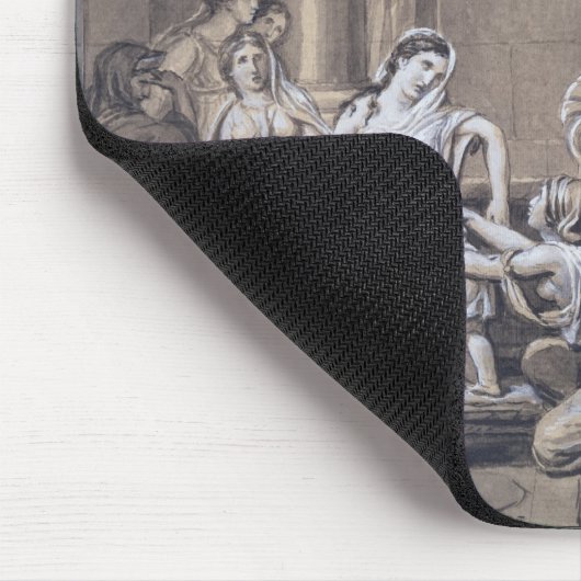 Het vertrek van Hector, c.1812 Muismat (Hoek)